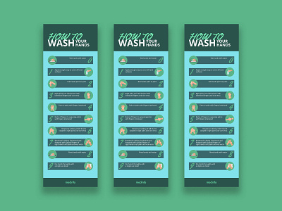 Handwash infographic adobe illustrator design digitalmarketing graphicdesign illustration typography vector