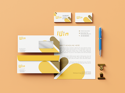 Win Stationery adobe illustrator graphicdesign invitation typography