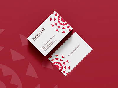 Pattern Business Card adobe illustrator graphicdesign printing typography