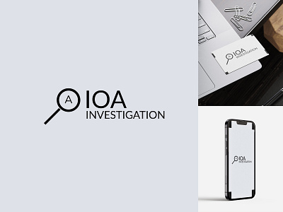 IOA Investigation Logo logodesign
