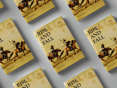 Rise And Fall(History) Book Cover Design