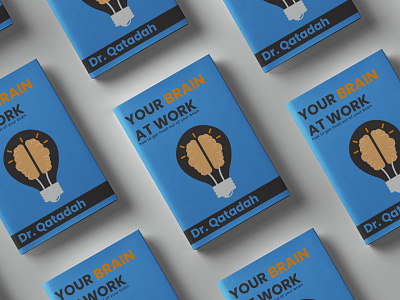 Your Brain At Work Book Cover Design adobe illustrator design fiction graphicdesign typography vector