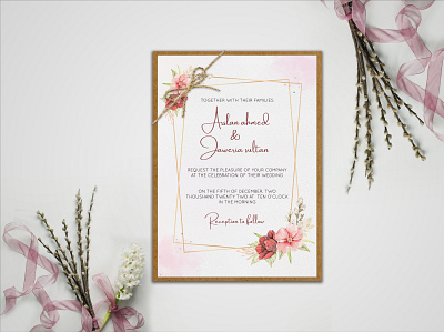 Wedding Invitation Card Design wedding