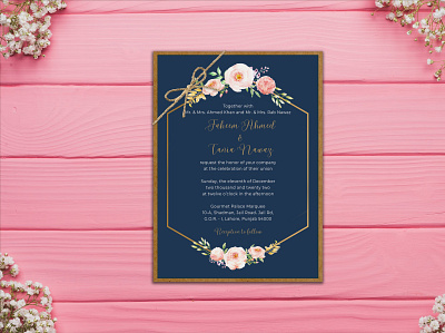 Wedding Invitation Card Design wedding