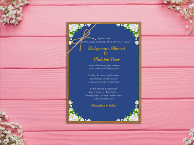 Wedding Invitation Card Design wedding