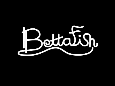 logotype bettafish bettafish branding design illustration logo logodesign logotype logotypes typography vector