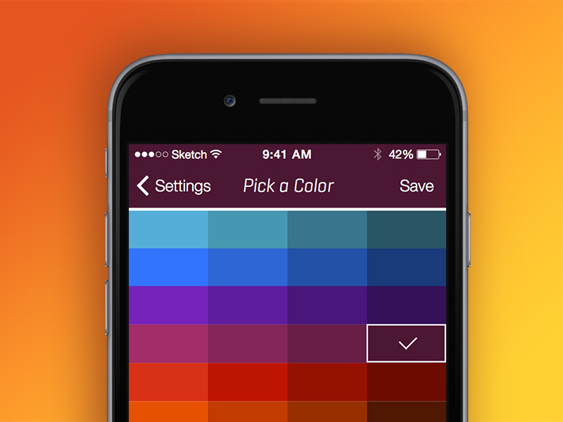 Pick a color...any color ui design ux color color picker colors
