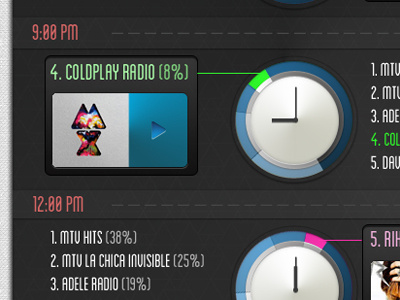 It's 'time' for some info graphics... infographic infographics music player time