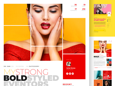 Bold Style Blog Posting