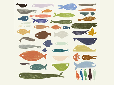 Gone fishing art design flat illustration illustrator minimal vector