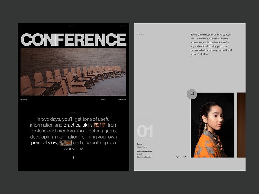 Browse thousands of Conference images for design inspiration | Dribbble