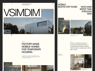 Mobile House Website Concept 3d adobe architucture art building creative design graphic design layout ui web web design