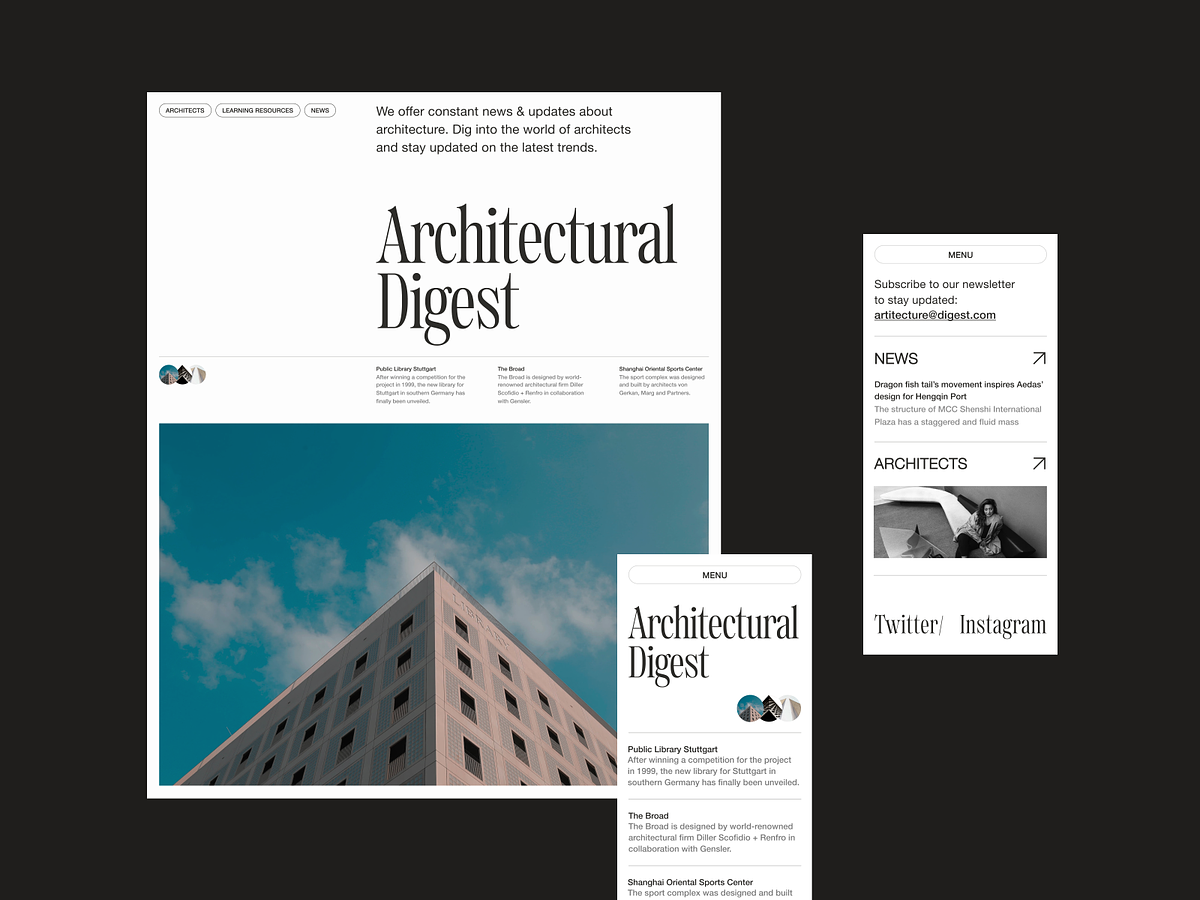 Browse thousands of Architect images for design inspiration | Dribbble