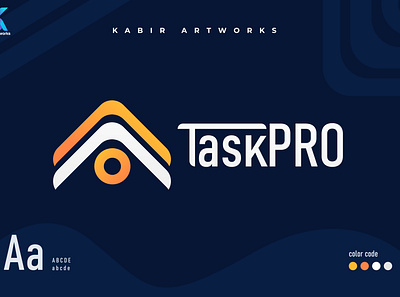 TaskPRO Logo bangladesh branding creative illustration logo logo design modern typography vector web
