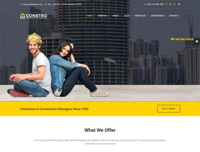 I will design and develop a beautiful wordpress website branding buisness design elementor elementor pro entrepreneur landing page design responsive design website wordpress