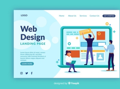 I will do website development, web design with wordpress buisness design elementor elementor pro entrepreneur gig illustration illustrations landing page design responsive design website wordpress