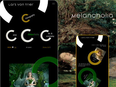 Lars von Trier web design