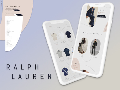 Ralph Lauren brand branding design designer fashion fashion brand market online shop ralphlauren shop ui uidesign ux web webart webdesign webstyle