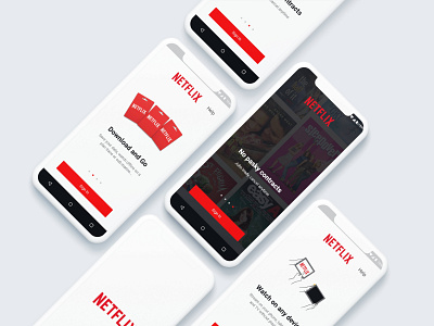 Netflix Clone UI/UX