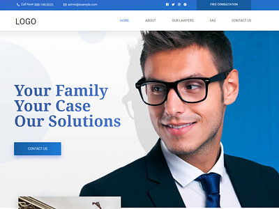 Lawyer Wordpress Website