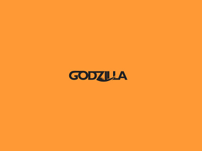 Godzilla app brand brand identity branding brandmark colour colours design graphic graphic design icon logo logomark logotype minimal symbol ui unique vector wordmark