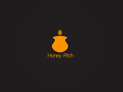 Honey Pitch app brand brand identity brandmark colour colours design graphic graphic design icon logo logo design logomark logotype minimal symbol ui unique vector wordmark