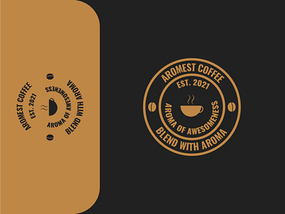 Aromest Coffee vector