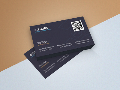 Business Card Mockup PSD Free Download