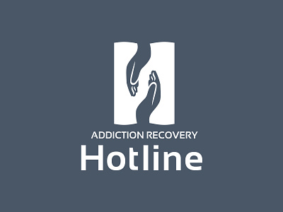 Addiction Recovery Hotline Logo care design designer designers health healthcare logo medical