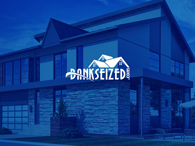 Bankseized Logo Design creative design designer designers home logo professional property realestate