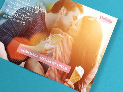 Delizia - Brochure Design brochure design brochure designer brochure mockup brochure template graphic design graphic designer uiux designer
