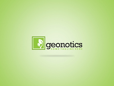 Geonotics Logo Design