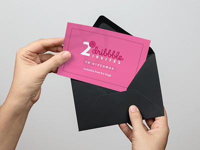 Dribbble Invitation Giveaway - 2 Invites