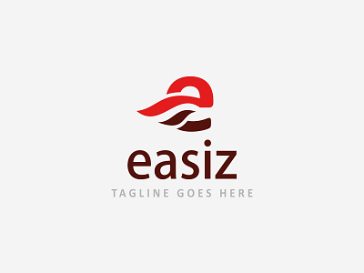 Easiz - Logo Design Template design designer elegant letter e lettering logo logo simple template