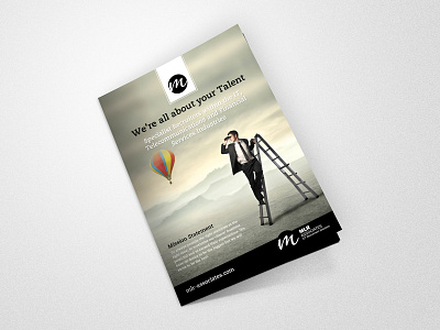 Brochure Design for MLR Associates art brochure design designer flyer immense immense art mlr associates template