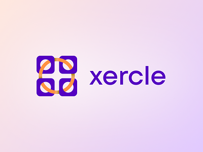 Xercle - community logo branding communitylogo logo logobranding logodesign wowrakibu02 wowrakibul