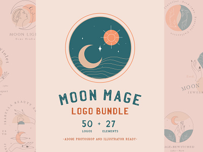 Moon Mage Logo Bundle