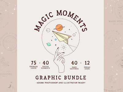 Magic Moments Graphic Bundle//Zodiac