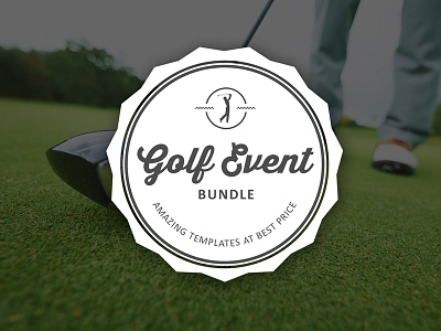 Golf Event Mega Template Bundle PSD