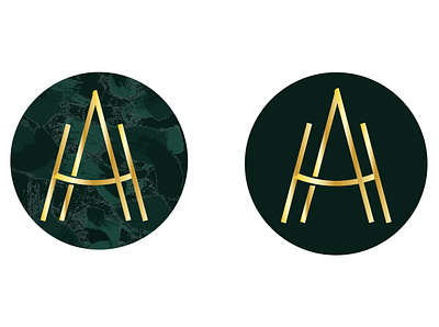 AH branding design graphic design illustration illustrator logo typography ui ux vector