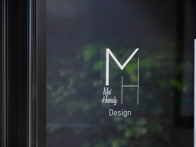 MH logo design design illustration logo photoshop vector