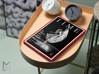 Time Magazine ballet dancer design ideas identity identity branding identity design illustration indesign magazine magazine ad magazine cover magazine design mockup netflix photoshop time