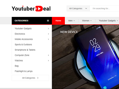 YoutuberDeal.com ecoomerce electronic gadjets online shopping shopping website website