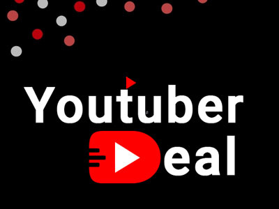 Youtuberdeal.com Logo Concept logo concept online shopping youtuberdeal