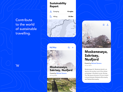 MyWay - Sustainable Travel App