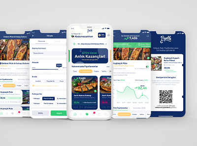 Mobile App Design ui