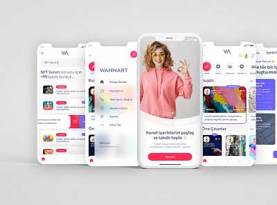 Mobile App Design ui