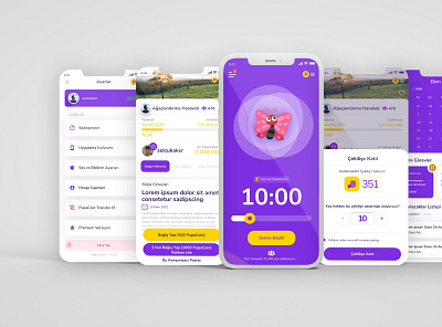 Mobile App Design ui