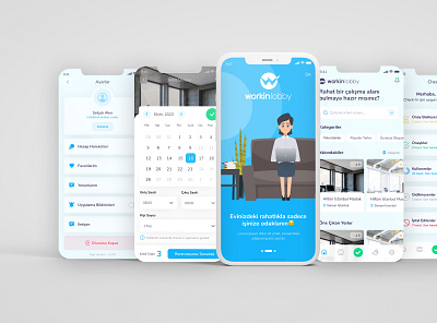 Mobile App Design ui