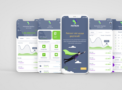 Mobile App Design ui